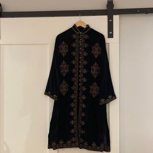 New small Zara velvet embroidered jacket